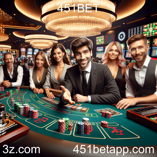 Jogue Ao Vivo na 451BET: A Experiência de Cassino Real